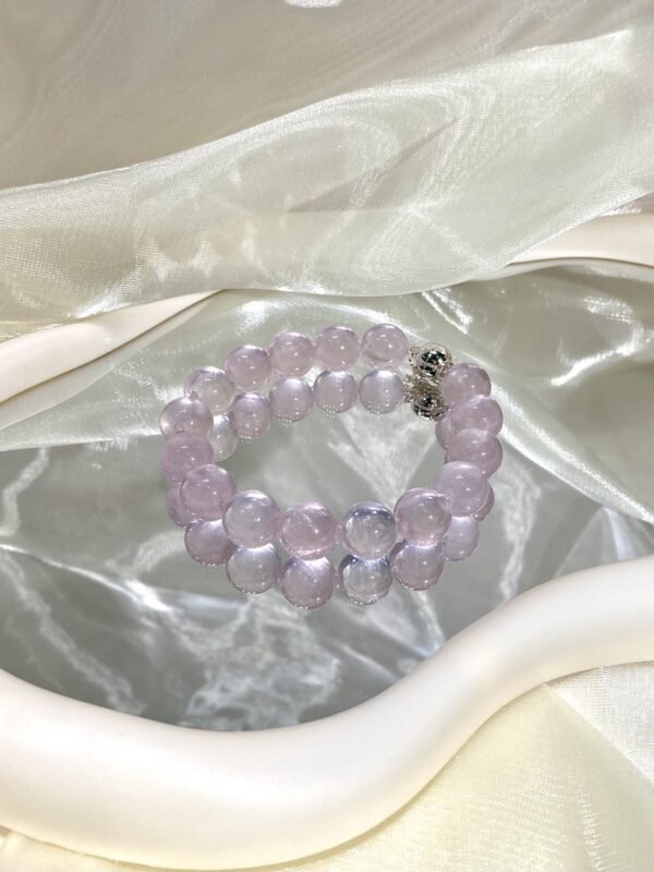 hc-0419-2b0722621115621629e6a989fe2f1e6d.jpg Rose Quartz Bubble Bracelet NO. 0419