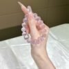 hc-0419-aca55ec8a026fa71cc2bf693348c3ca9.jpg Rose Quartz Bubble Bracelet NO. 0419