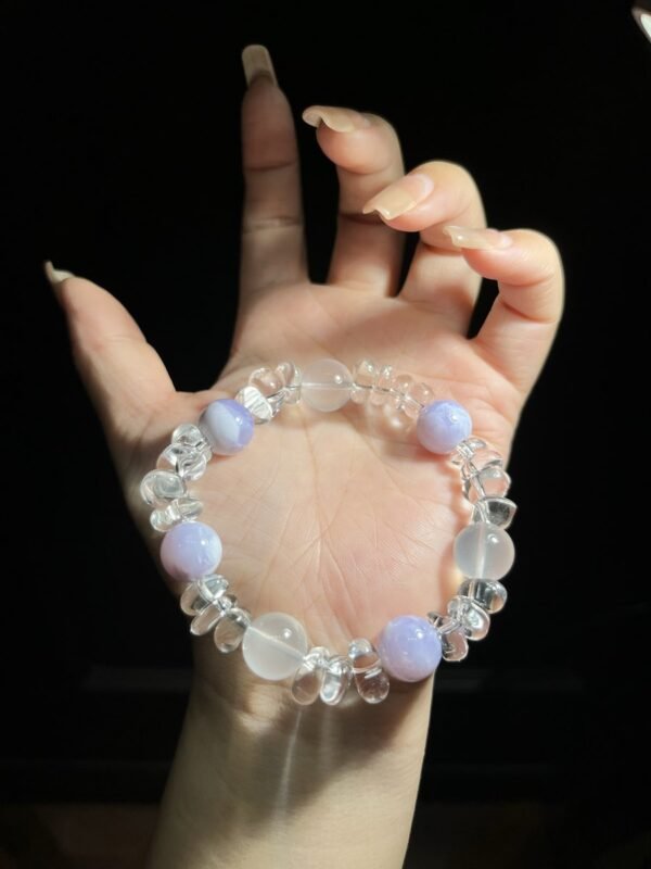 hc-0424-3fc0bd8cdfd98283c2dae57556f0be85.jpg Clear Quartz Freeform Bracelet NO. 0424