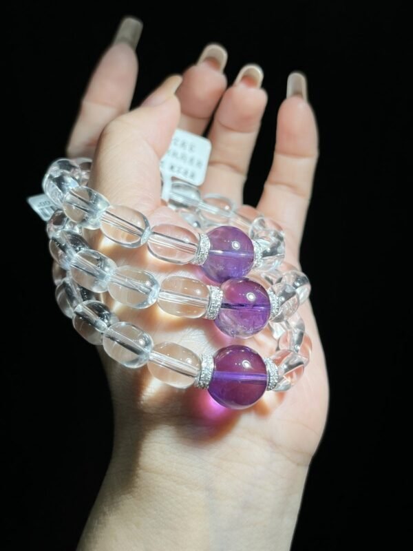 Crystal Barrel Bracelet NO. 0428