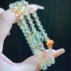 hc-0433-3ff211fbb7a5f106d1535bcee20a87dc.jpg Golden Sunstone Freeform Bracelet with Pixiu NO. 0433