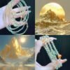 hc-0433-d1c915ce2de8039eb06183babbd374cc.jpg Golden Sunstone Freeform Bracelet with Pixiu NO. 0433