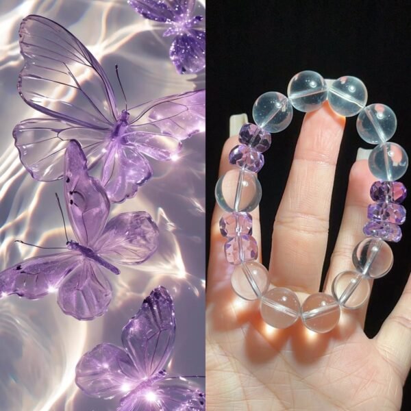 Crystal Faceted Bracelet NO. 0440
