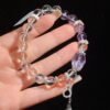 hc-0442-42c71353de4826bae36378febffaf585.jpg Clear Quartz Freeform Bracelet NO. 0442