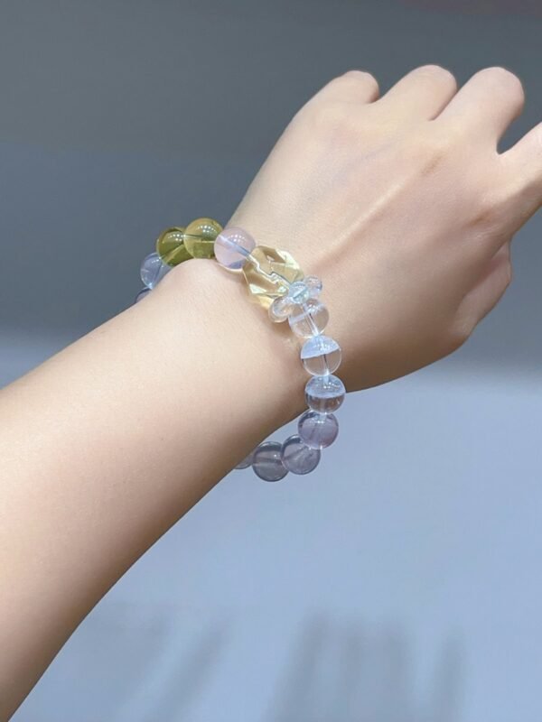 hc-0463-92c2085d32b17a888436c09ae5df33f6.jpg Rose Quartz Sugar-Cube Bracelet NO. 0463