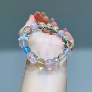 Rose Quartz Faceted Bracelet NO. 0467