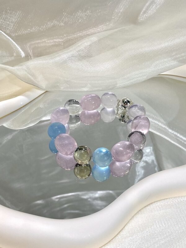 Rose Quartz Bubble Bracelet NO. 0477