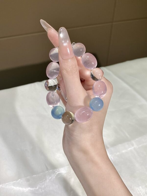 Rose Quartz Bubble Bracelet NO. 0477