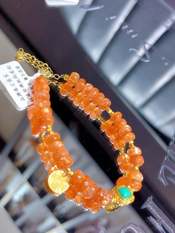 hc-0487-ce2a4291ec7f70d93e7908d13b44fe3e.jpg Golden Sunstone Bracelet NO. 0487