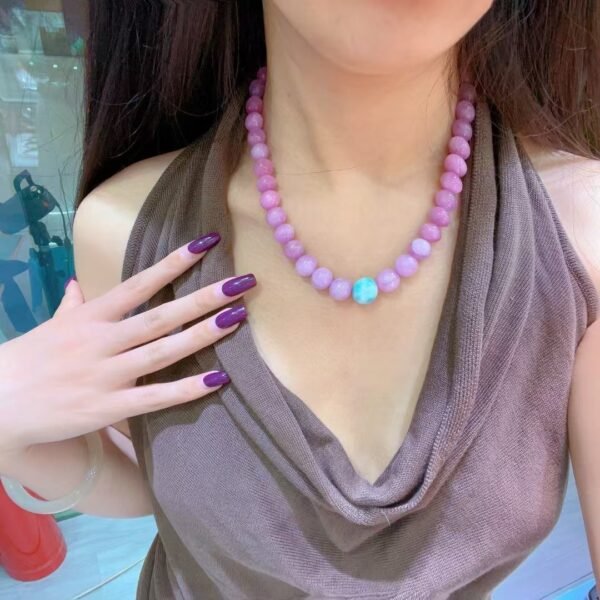 hc-0498-c200411ac0bfa048a7b8bdb176ce6e4e.jpg Kunzite Bracelet NO. 0498