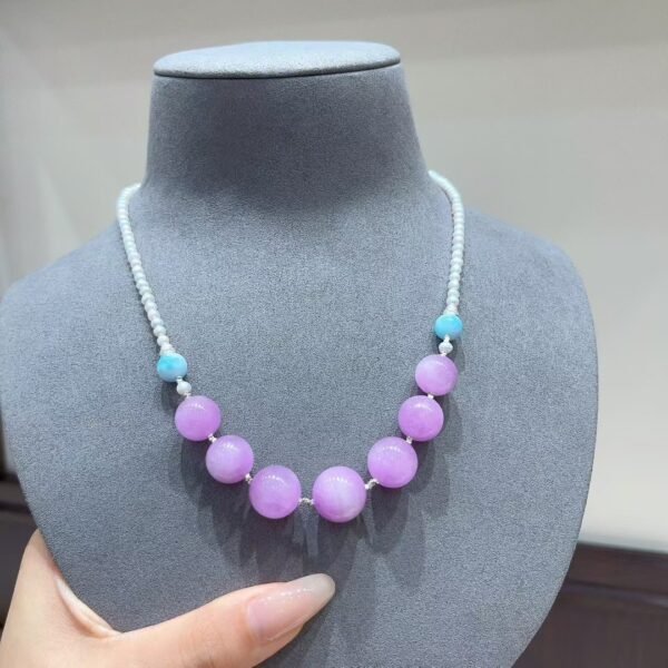 hc-0499-3f8160d9c9e1590c016b1ec5c348f19f.jpg Kunzite Necklace NO. 0499
