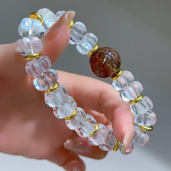 hc-0507-b3f3068e0fc0f18b9fbbcb2127f2fbea.jpg Black Gold Rutile Bracelet NO. 0507