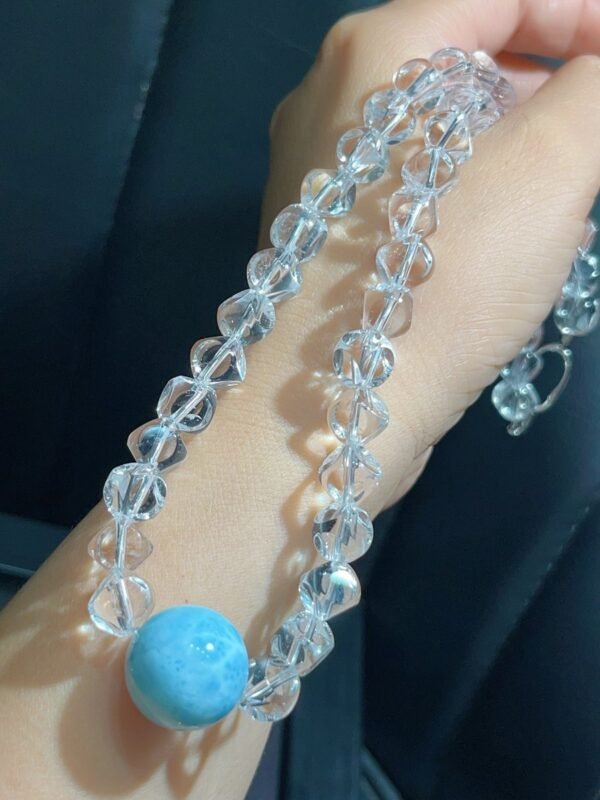 hc-0512-fa634eb35dfc3c38bc704f990736ee4a.jpg Larimar Bracelet NO. 0512