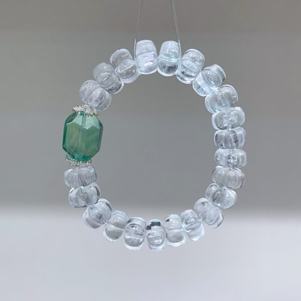hc-0526-c357d9307646348f0bc2e92db3741809.jpg Fluorite Freeform Bracelet NO. 0526
