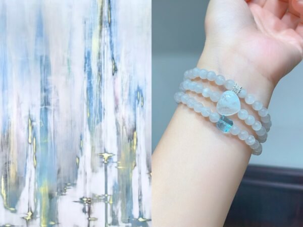 hc-0533-190198af792145c49c042eeacb38f065.jpg Fairy-Hair Quartz Sugar-Cube Bracelet NO. 0533