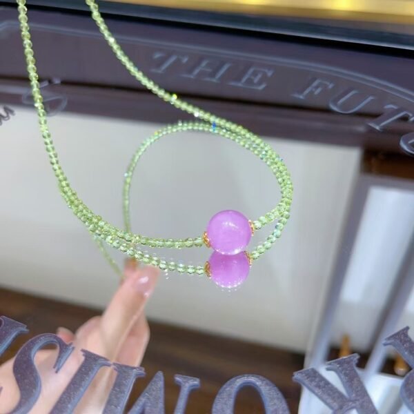 hc-0547-50967dffc8b19dc5df290bc5e739cc07.jpg Kunzite Necklace NO. 0547