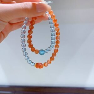 Golden Sunstone Bracelet with Pixiu NO. 0563