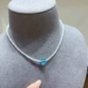 Topaz Sugar-Cube Necklace NO. 0570