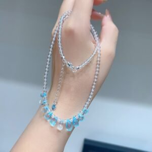 Topaz Teardrop Necklace NO. 0580