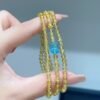 hc-0581-138268464b7dedb8228128be132c8de4.jpg Rutilated Quartz Bracelet with Pixiu NO. 0581