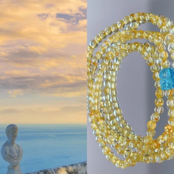 hc-0581-a4576b5bbaae4461bff7e631ebf6705a.jpg Rutilated Quartz Bracelet with Pixiu NO. 0581