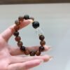 Black Gold Rutile Sugar-Cube Bracelet NO. 0586