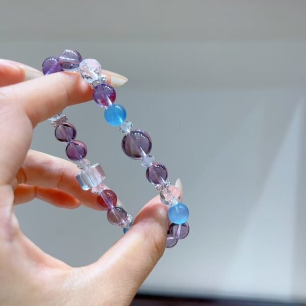 Aquamarine Bubble Bracelet NO. 0593