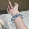Aquamarine Bubble Bracelet NO. 0599