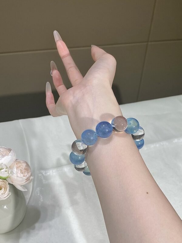 Aquamarine Bubble Bracelet NO. 0599