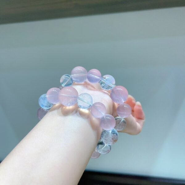 Blue Needle Quartz Bracelet NO. 0603