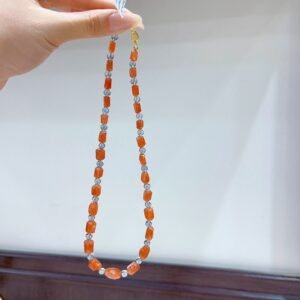 hc-0605-e437c3d9b5c90103840a4be0d5a9488b.jpg Golden Sunstone Necklace NO. 0605
