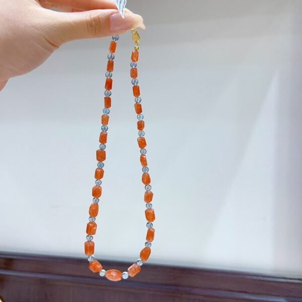hc-0605-e437c3d9b5c90103840a4be0d5a9488b.jpg Golden Sunstone Necklace NO. 0605