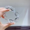 hc-0606-479085848ff64eea2d5f2f1637b4ee10.jpg Clear Quartz Freeform Bracelet NO. 0606