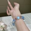 hc-0610-ba77b15e13949776067bdb916b8165a7.jpg Larimar Bubble Bracelet NO. 0610