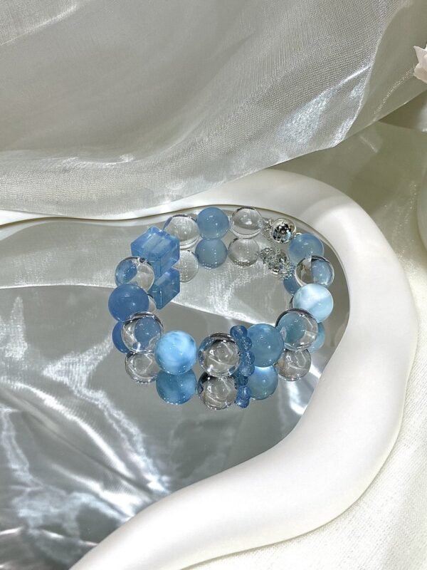 hc-0610-d08bdff2e55c5b1d82b7ac272209de9f.jpg Larimar Bubble Bracelet NO. 0610