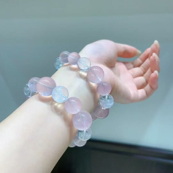Blue Needle Quartz Bracelet NO. 0629