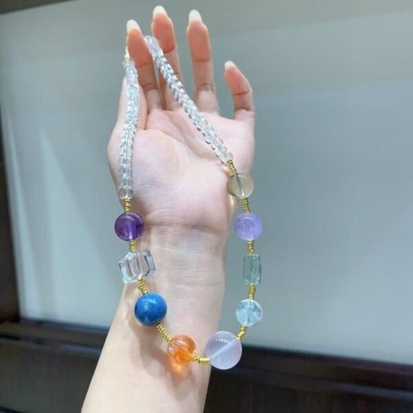 Duobao Sugar-Cube Necklace NO. 0632