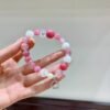 Phantom Quartz Double-Point Bracelet NO. 0641