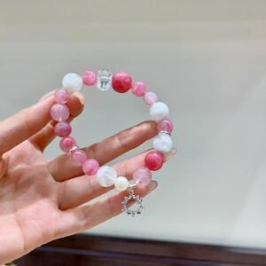 Phantom Quartz Double-Point Bracelet NO. 0641