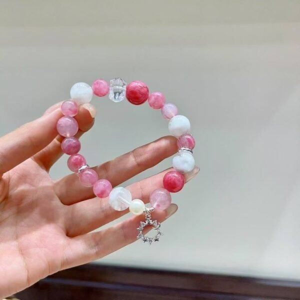 Phantom Quartz Double-Point Bracelet NO. 0641