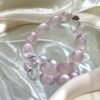 hc-0653-6eaa9d371a596936794a77b80a08b919.jpg Rose Quartz Bubble Bracelet NO. 0653