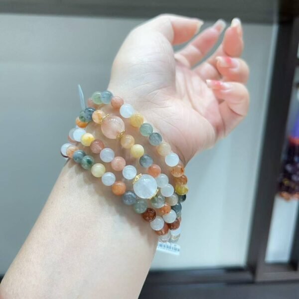 Fairy-Hair Quartz Candy Bracelet NO. 0655