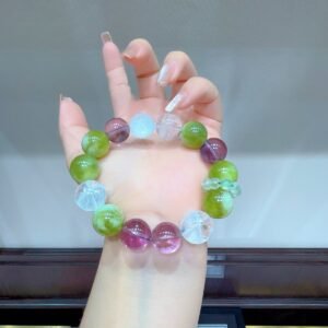hc-0666-4151267f1c394de5f48fcc4b7ec957a3.jpg Phantom Quartz Bracelet NO. 0666