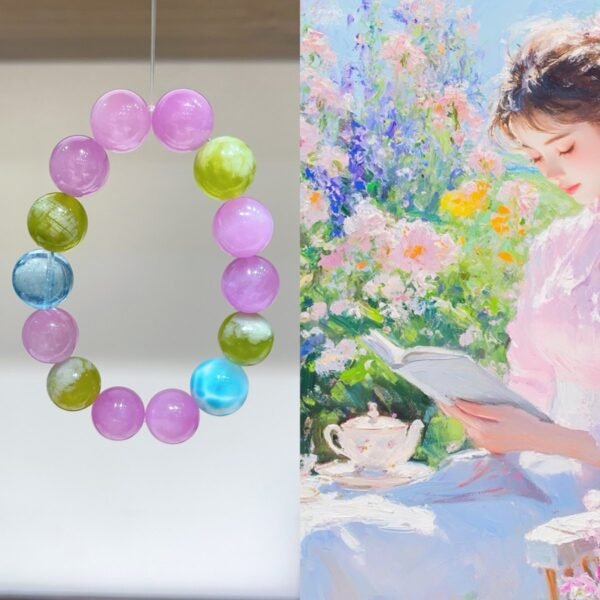 hc-0667-c3feda80953ea8d5387b772fb3681d79.jpg Kunzite Bracelet NO. 0667