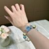 Aquamarine Bubble Bracelet NO. 0675