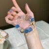 Aquamarine Bubble Bracelet NO. 0675