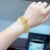 Rutilated Quartz Freeform Bracelet NO. 0681
