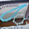hc-0683-e1ded1e28387f52370ca5677f608738d.jpg Topaz Faceted Bracelet NO. 0683