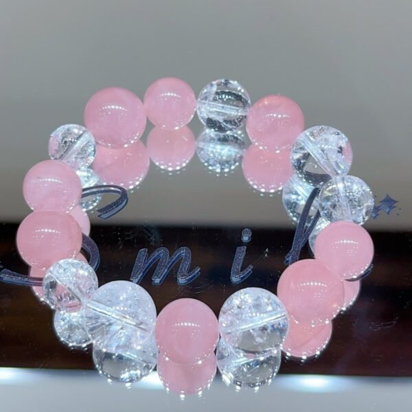 hc-0684-1030c873543ac6bb7309b642b8e42e31.jpg Rose Quartz Bracelet NO. 0684
