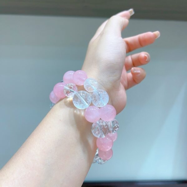 hc-0684-b6de932beca39110940ba8ec66056543.jpg Rose Quartz Bracelet NO. 0684
